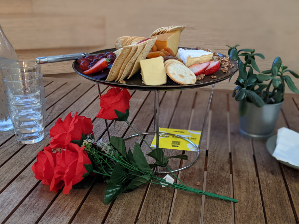 Delicious cheeses from an event Simon organised with the USYD French Society