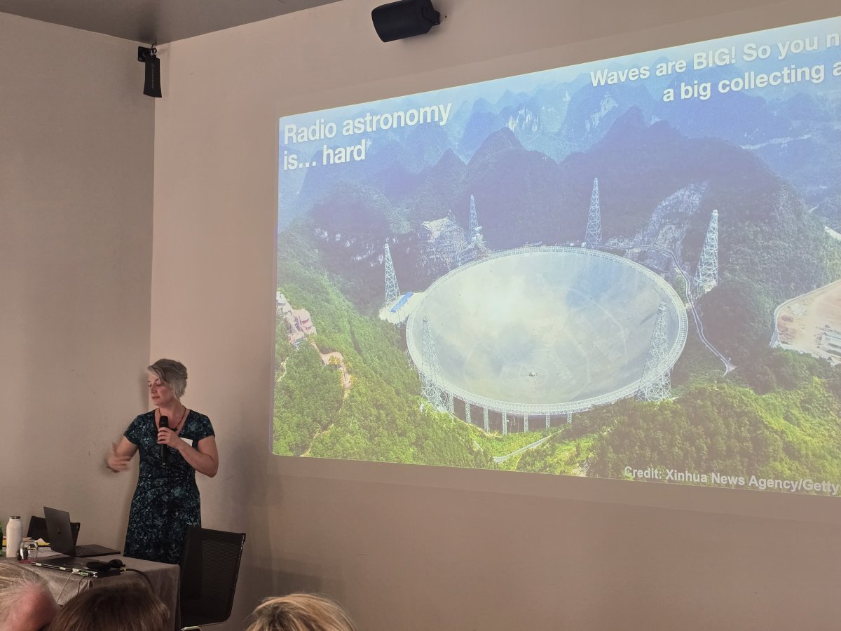 "Radio astronomy is... hard" with Prof. Jessica Dempsey